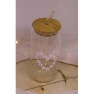 Verre paille en verre