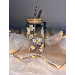 Verre paille en verre