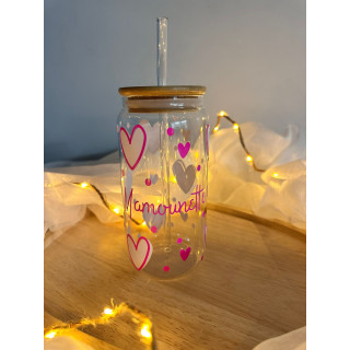 Verre paille en verre