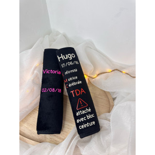 Housse de protection de  ceinture de sécurité