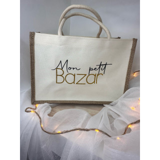 Sac toile de jute waterproof