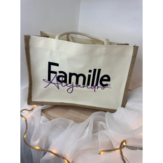 Sac toile de jute waterproof