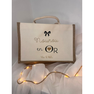 Sac toile de jute waterproof