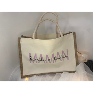 Sac toile de jute waterproof