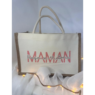 Sac toile de jute waterproof