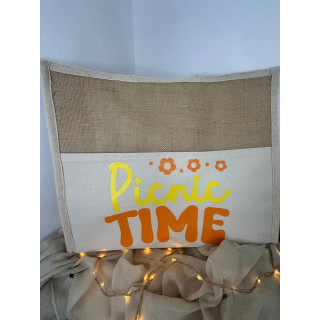 Glacière toile de jute