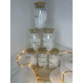 Verre paille en verre