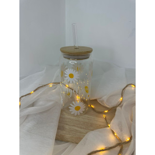 Verre paille en verre